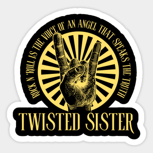 Twisted sister Sticker